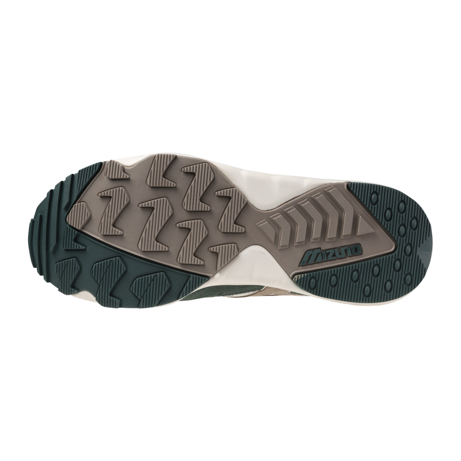 Mizuno CONTENDER S Mizuno snow white/fungi/bistro green